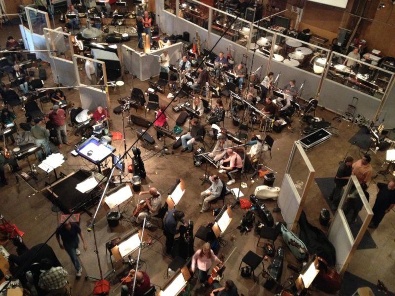 Scoring "The Patriot" at Sony Pictures Entertainment, Culver City, CA